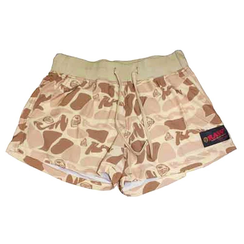 Raw Short Brazil Camuflaje Beige