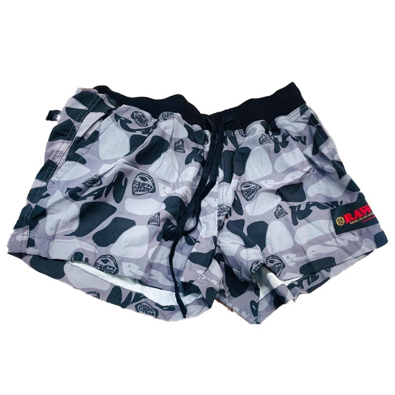 Raw Short Brazil Camuflaje Gris