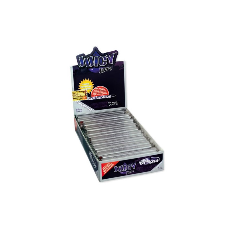 Juicy Jays Super Fine 1¼ Black Berrylicious
