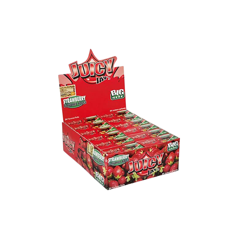 Juicy Jays Rolls Strawberry Display