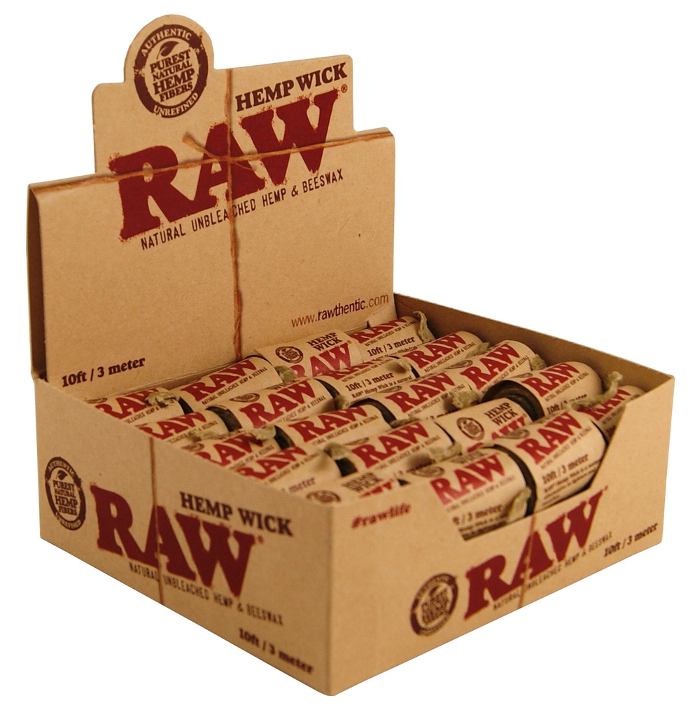 Raw Cuerda Hemp Wick 3m