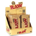 Raw Filtros Prerolled 100 Caja Metal (6 Unid)