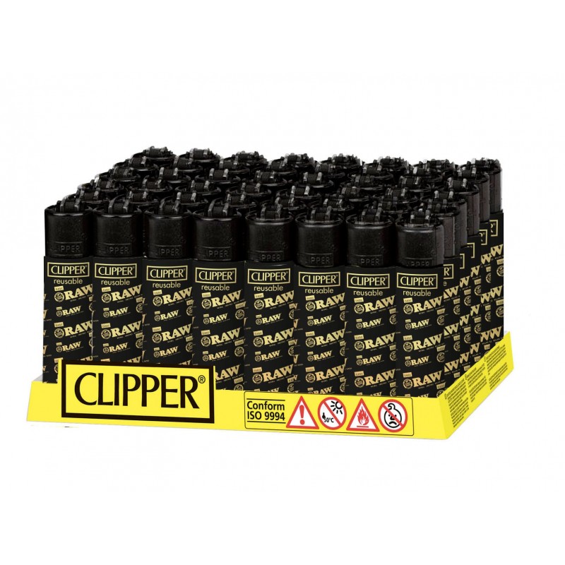 Raw Clipper Logo Negro Display