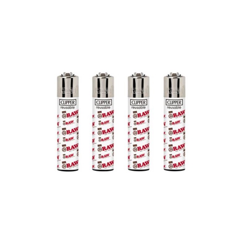 RAW Clipper Logo White Display