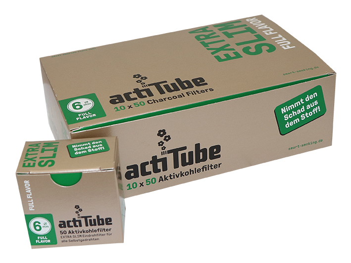 Actitube Extra Slim 50 FILTROS 6mm