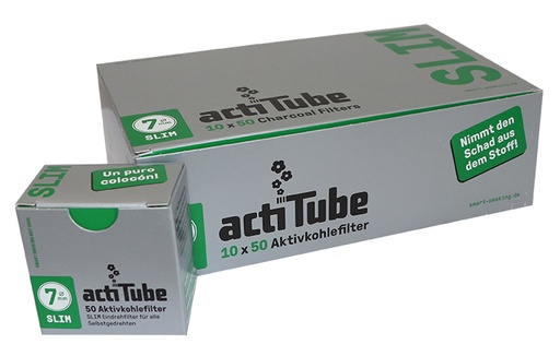 [ACT12880U] Actitube Slim 50 FILTROS- 7MM