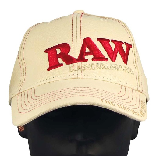 [RAW11889U] Raw Gorra Beige + Poker