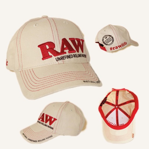 [RAW11889U] Raw Gorra Beige + Poker