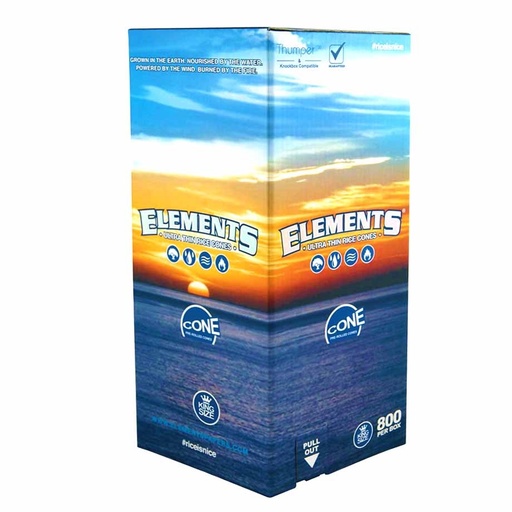 [ELE13264U] Elements Cones King Size 800 Case