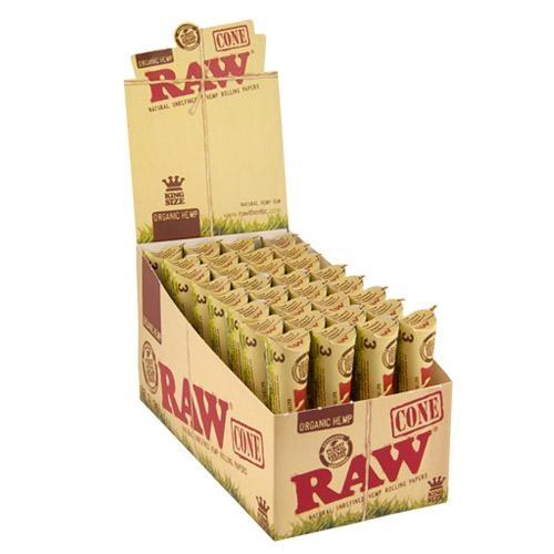 [RAW14528D] Raw Orgánico Conos King Size (96 und) PK3