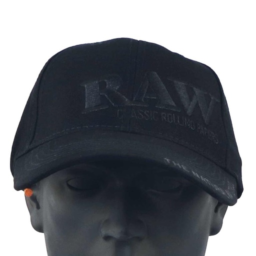 [RAW14473U] Raw Gorra Black On Black + Poker