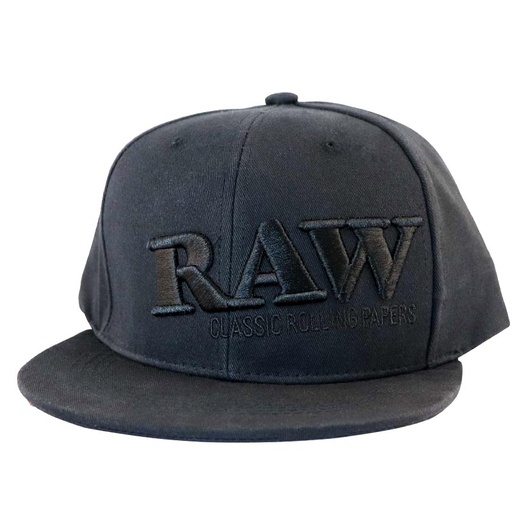 [RAW14474U] Raw Gorra Black Logo (Visera Plana)