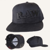 [RAW14474U] Raw Gorra Black Logo (Visera Plana)