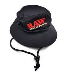 Raw Bucket Hat Black