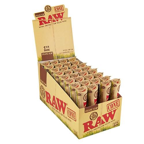[RAW14527D] Raw Orgánico Conos 1 ¼ (192 und)Pk6