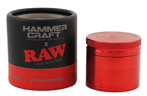 Raw Grinder x Hammercraft Rojo 4 Partes