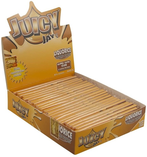 [JJ13063D] Juicy Jay King Size Liquorice Box/24