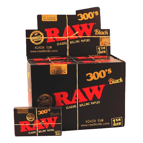 [RAW14613D] Raw Black 300 1 1/4