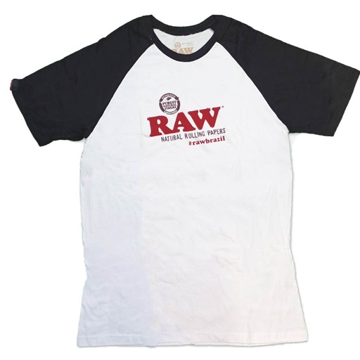 Raw Camiseta Brazil Blanco/Negro