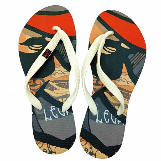 Raw Brazil Chanclas Blancas