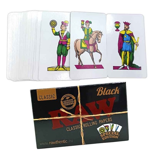 [RAW14720U] Raw Black Cartas Especial Edition