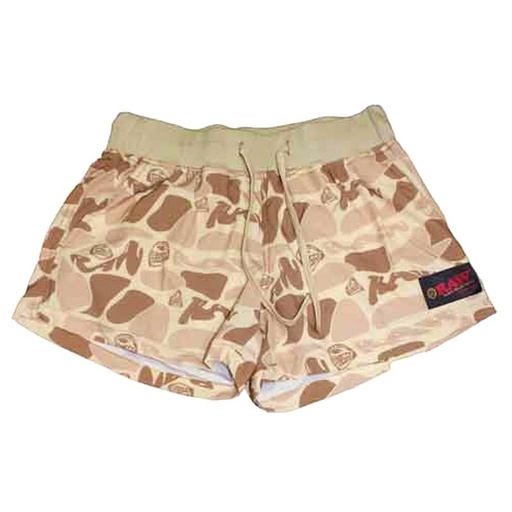 Raw Short Brazil Camuflaje Beige