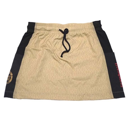 Raw Falda Brazil Beige/Negro