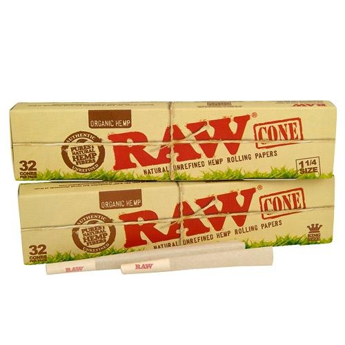 [RAW13039U] Raw Cono Organic 1¼ 32 Case