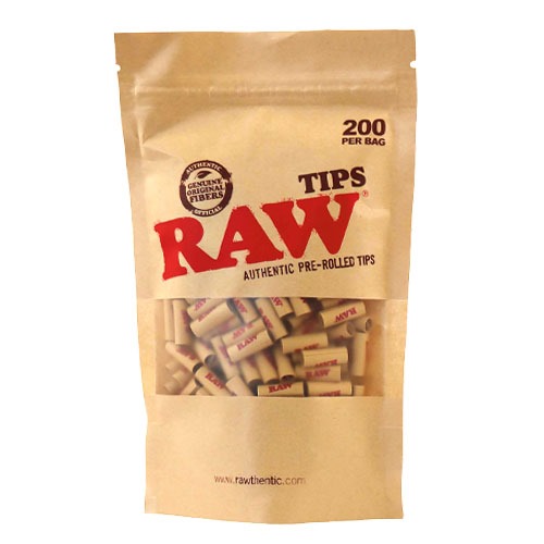 [RAW13365U] Raw Tips Prerolled Bolsa 200