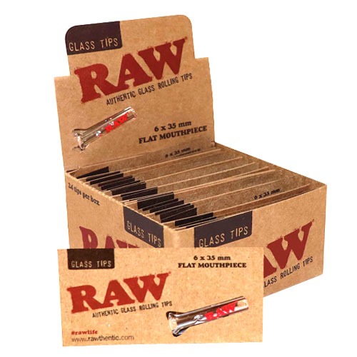 [RAW13910D] Raw Tips Glass Flat Display