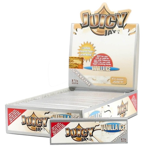 [JJ12560D] Juicy Jays Super Fine 1¼ Vanilla Ice