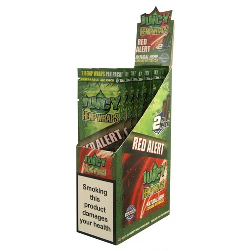 [JJ13626D] Juicy Hemp Wraps Red Alert Display
