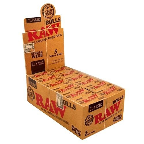[RAW13208D] Raw Rollo Classic Single Wide 5M(24 Unid)