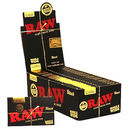 [RAW13939D] Raw Black Single Wide (Double 25)