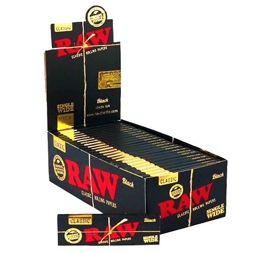 [RAW13941D] Raw Black Single Wide (50)