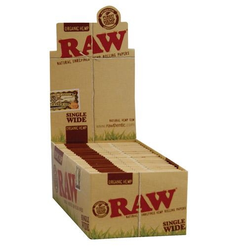 [RAW12457D] Raw Organic Single Wide (50)