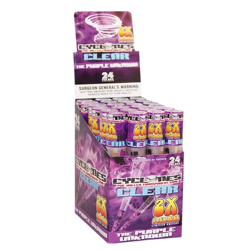 [CYC11986D] Cyclones Cones Klear 1¼ The Purple Unknown 2X