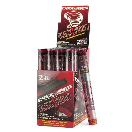 [CYC12915D] Cyclones Cones Klear Black Widow 1X