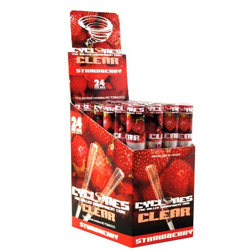 [CYC12847D] Cyclones Cones Klear Strawberry 1X