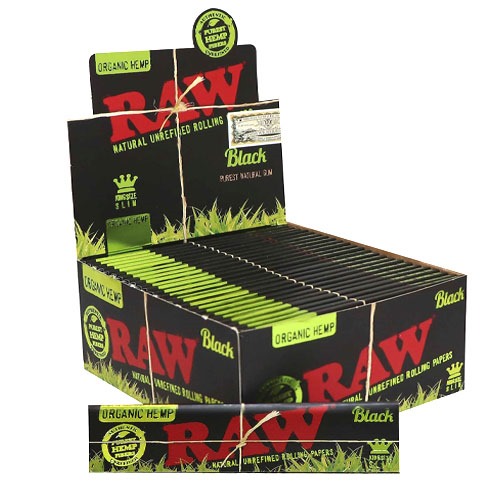 [RAW14492D] Raw Black Organic King Size Slim Display