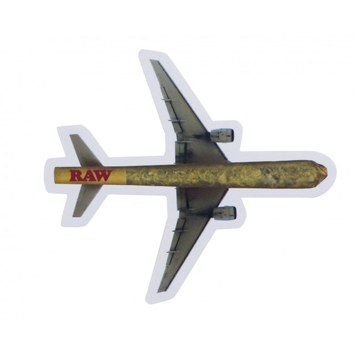 [RAW14214D] Raw Pegatina Airplane