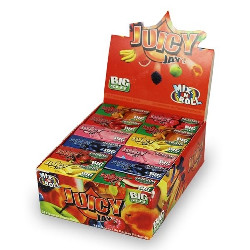 [JJ12135D] Juicy Jays Rollos Mix Roll Display