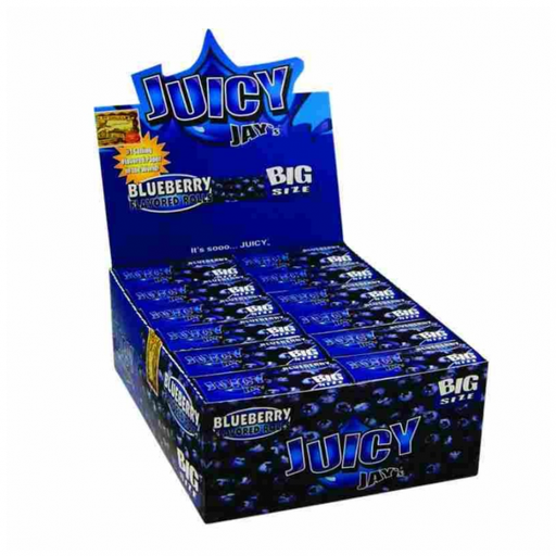 [JJ10062D] Juicy Jays Rolls King Size Blueberry Display