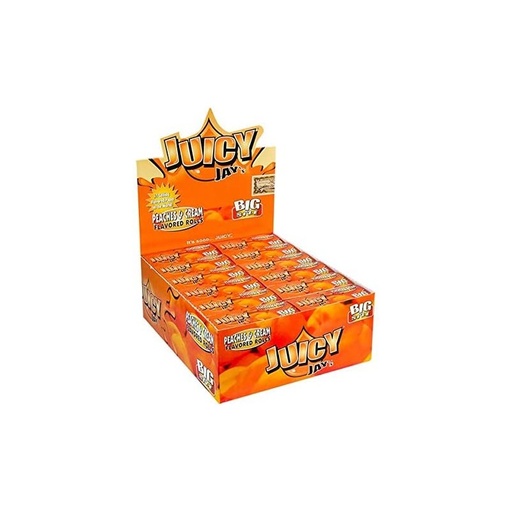 [JJ10739D] Juicy Jays Rolls King Size Peaches Cream Display