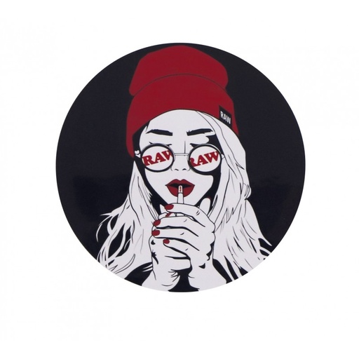 [RAW14215D] Raw Pegatina Art Deco Girl