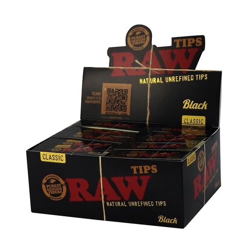 [RAW14057D] Raw Black Tips Display