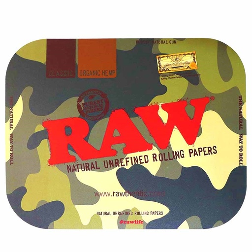 [RAW14269U] Raw Camuflaje Tapa Magnética Mediana