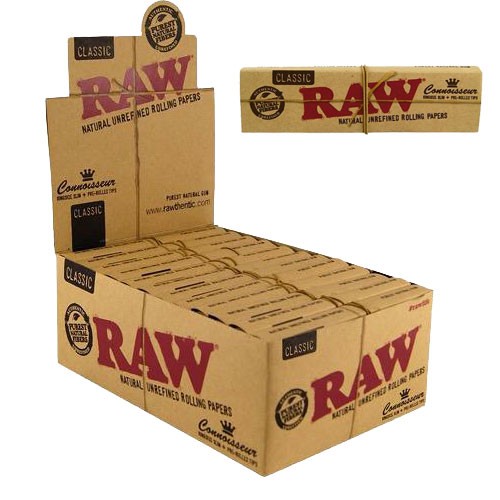 [RAW13304D] Raw Connoisseur King Size Prerolled/Display