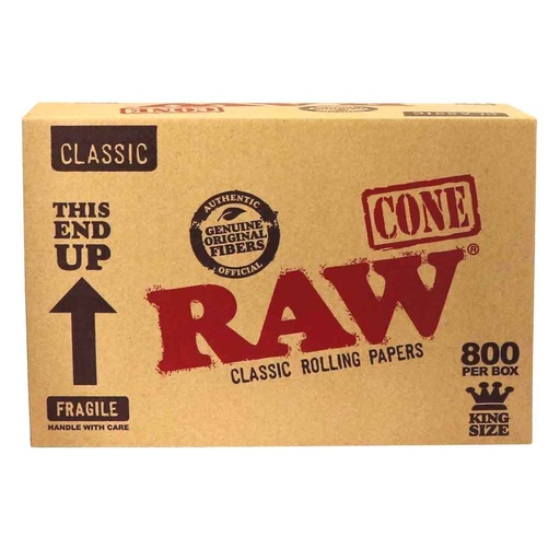 [RAW12005U] RAW Cone Classic King Size 800 Case