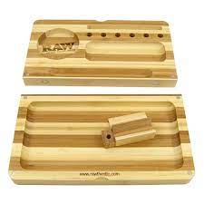 [RAW13236U] RAW Tray Bamboo Flip Striped Unit